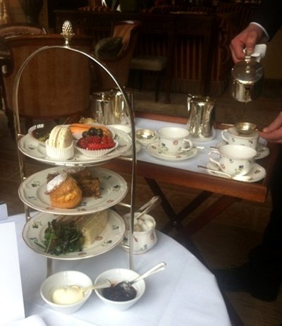 Lucknam Park afternoon tea