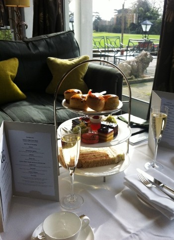 Chewton Glen afternoon tea